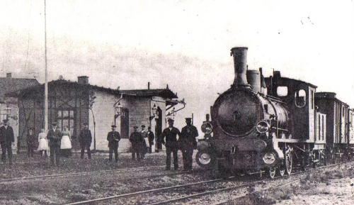 Bahnhof Wintermoor 1910