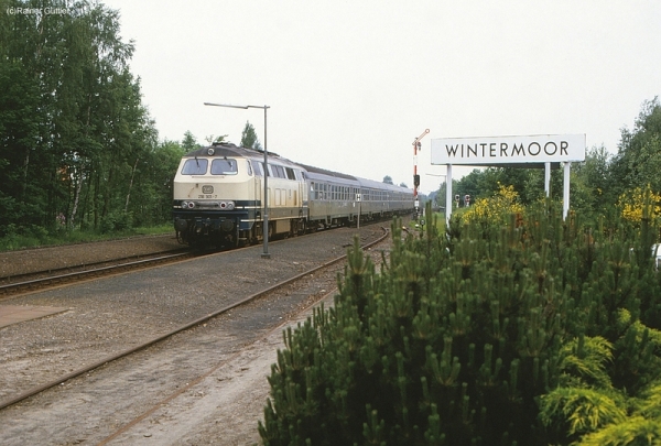 Bahnhof Wintermoor 80er